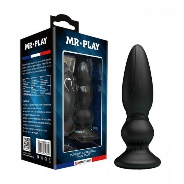 Plug Anal com Vibro Mr Play III