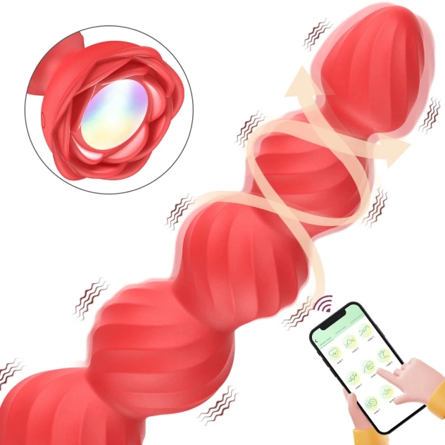 Plug Anal Escalonado por Aplicativo Vermelho