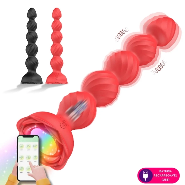 Plug Anal Escalonado por Aplicativo Vermelho