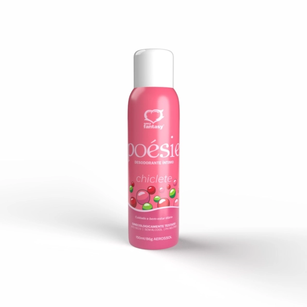 Poésie Desodorante Íntimo Aerossol Chiclete 150ml Sexy Fantasy