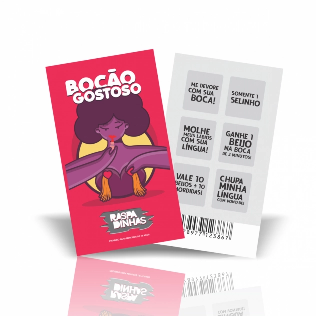 Raspadinha Erótica Bocão Gostoso