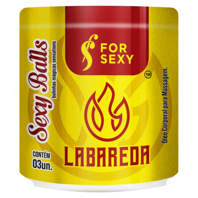 Sexy Balls Labareda com 3 Unidades For Sexy