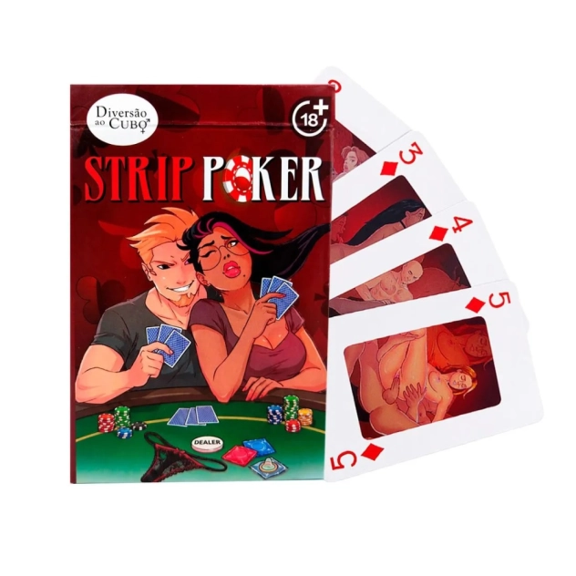 Strip Poker Jogo de Cartas Diversão ao Cubo Strip Poker Jogo de Cartas Diversão ao Cubo