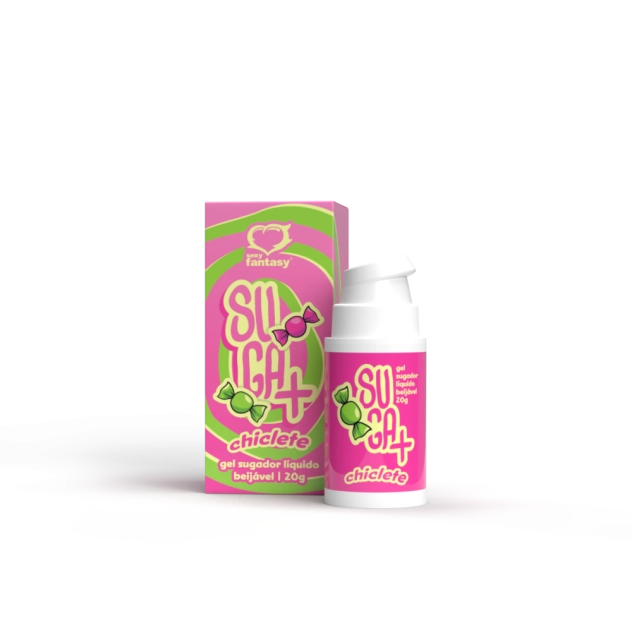 Suga+ Sugador Liquido Chiclete 20g - Sexy Fantasy