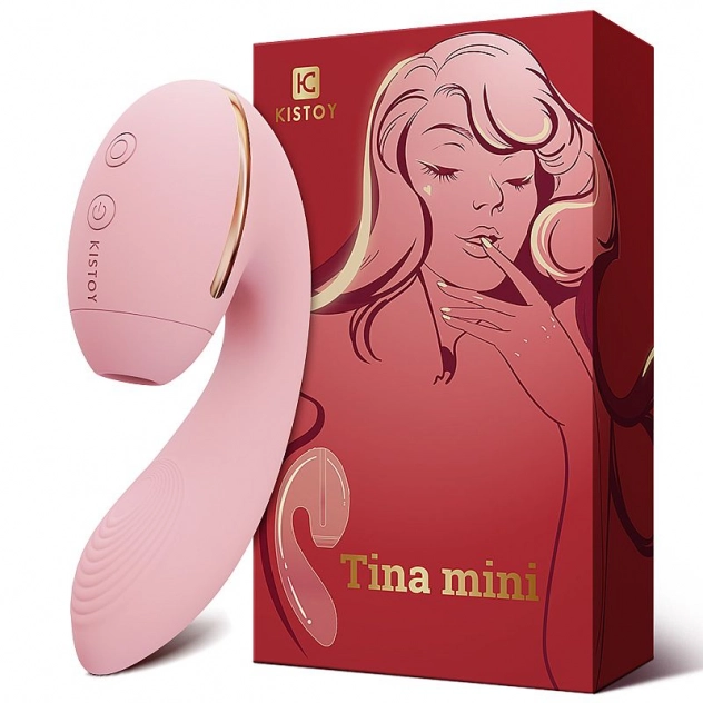 Sugador de Clitóris e Vibrador Kiss Toy Tina Mini