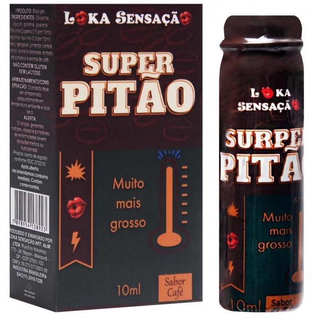 Super Pitão Estimulante Masculino 10 ml Loka Sensação