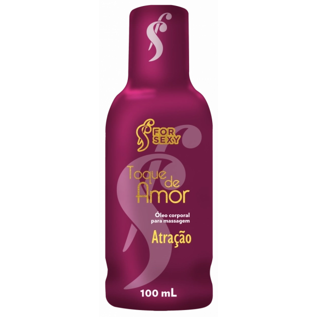 Toque de Amor Atração Óleo Para Massagem 100 ml For Sexy 