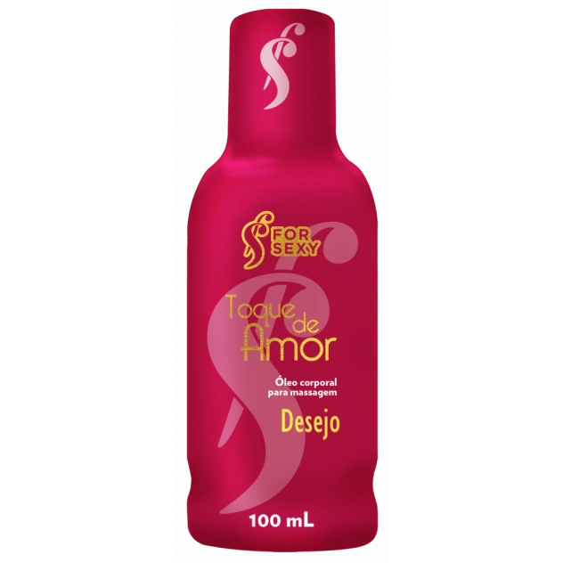 Toque de Amor Desejo Óleo Para Massagem 100 ml For Sexy 