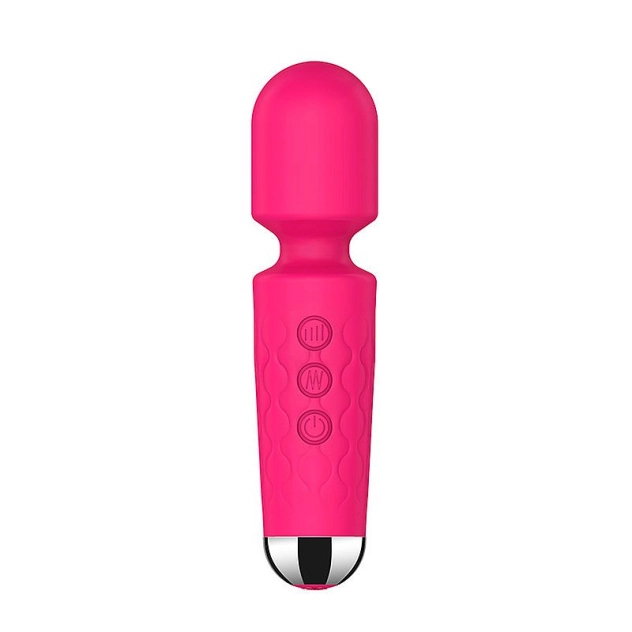 Varinha Mágica Recarregável com 20 Modos de Vibração e 8 Intensidades - Stacy Mini Pink Varinha Mágica Recarregável com 20 Modos de Vibração e 8 Intensidades - Stacy Mini Pink