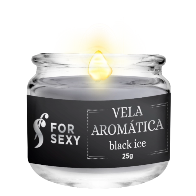 Vela Aromática Black Ice 25 g For Sexy