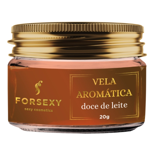 Vela Aromática Doce de Leite 25 g For Sexy