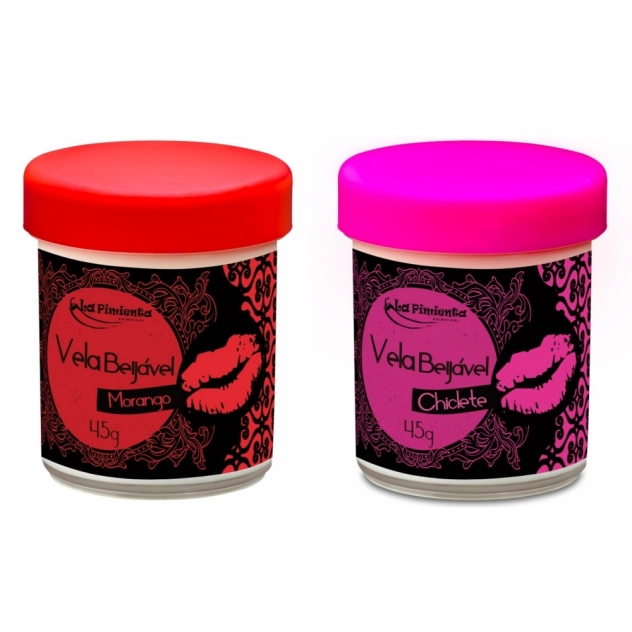 Vela Beijável para Massagem Hot 45g La Pimienta