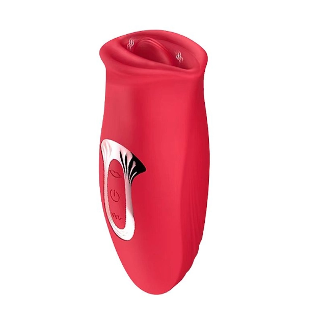 Vibrador Com 10 Modos de Pulsação Formato de Boca e Lingua Mágica - SI