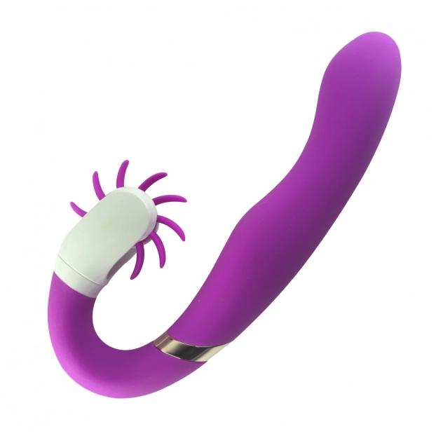 Vibrador com Estimulador em Formato de Língua