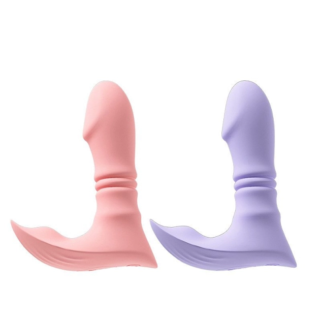 Vibrador com Movimentos Vai e Vem Ponto G e Clitóris e Controle Remoto -SI