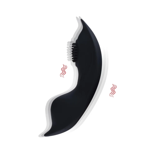 Vibrador de Calcinha com Controle Remoto Preto