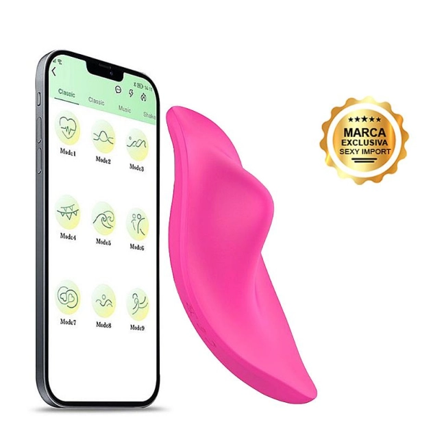 Vibrador de Calcinha Recarregável com 9 Modos de Vibração via Aplicativo - Paname Vibrador de Calcinha Recarregável com 9 Modos de Vibração via Aplicativo - Paname