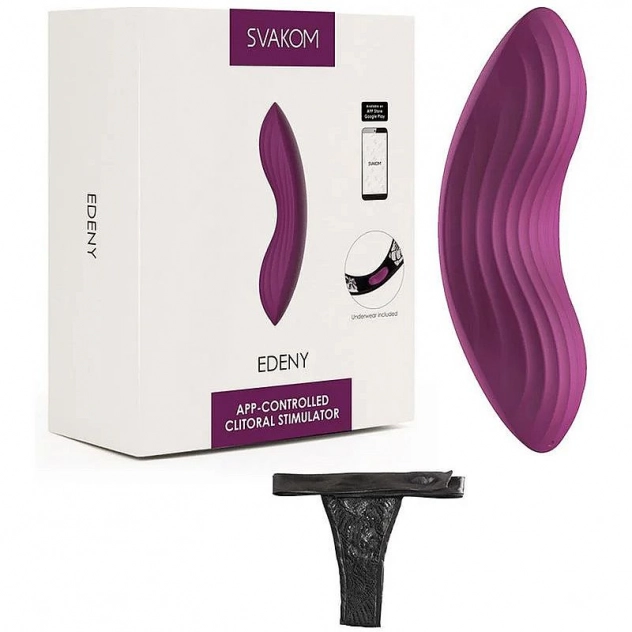 Vibrador Bluetooth por Aplicativo com Calcinha Svakom Edeny