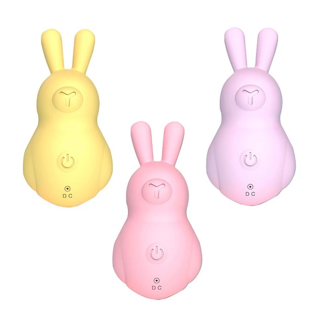 Vibrador de Clitóris Rabbit com 10 Modos Potentes de Vibração Macio e Recarregável 