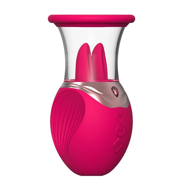 Vibrador de Clitóris com Língua Estimuladora e Sucção - SI Vibrador de Clitóris com Língua Estimuladora e Sucção - SI