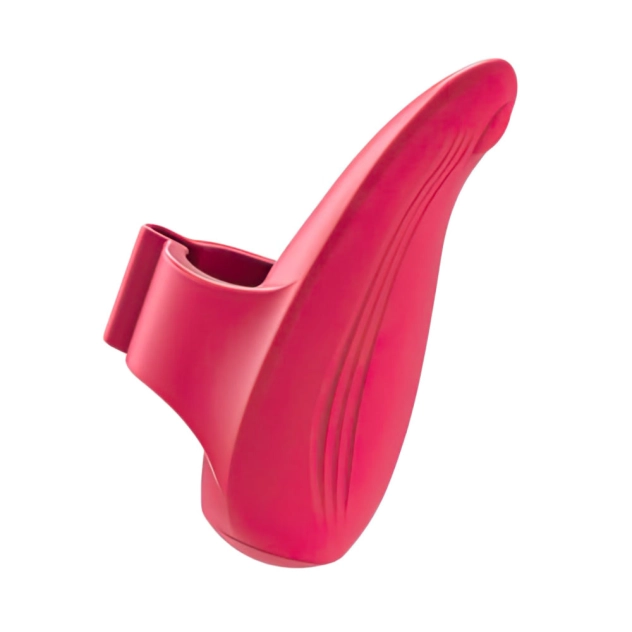 Vibrador de Dedo Dedeira Magic com Vibro com Função Liga e Desliga Vermelho Vibrador de Dedo Dedeira Magic com Vibro com Função Liga e Desliga Vermelho