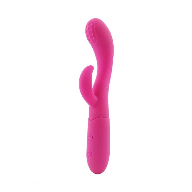 Vibrador de Ponto G e Clitóris Recarregável 7 Modos de Vibração Flat - SI