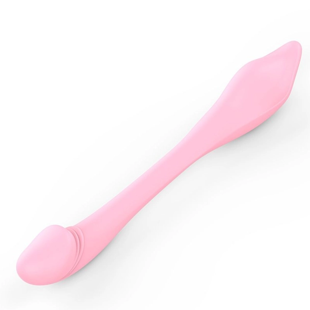Vibrador de Ponto G em U flexível rosa com controle via app Sexy Import