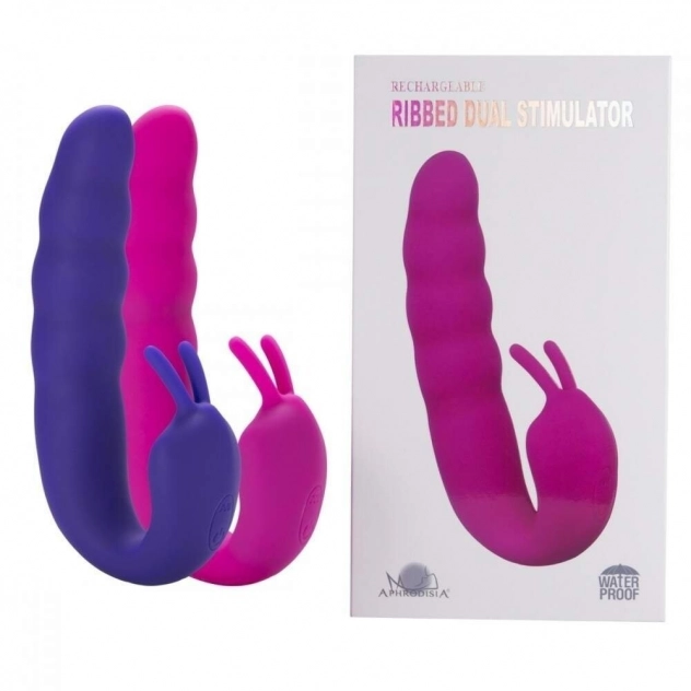 Vibrador Duplo com Anteninhas Estimuladoras