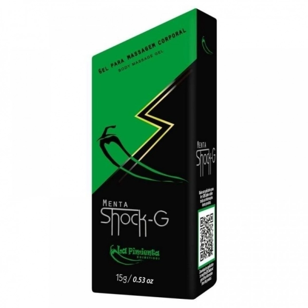 Vibrador Líquido Beijável Shock-G Menta 15g La Pimienta Vibrador Líquido Beijável Shock-G Menta 15g La Pimienta