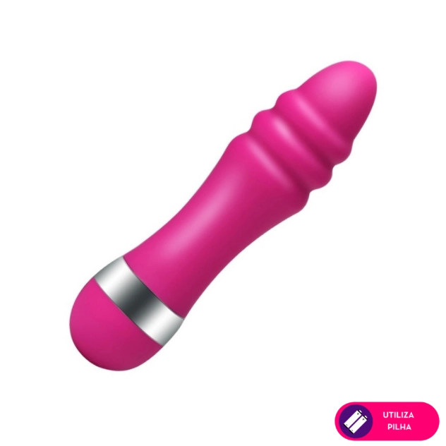 Vibrador Multivelocidade com Anéis Massageadores