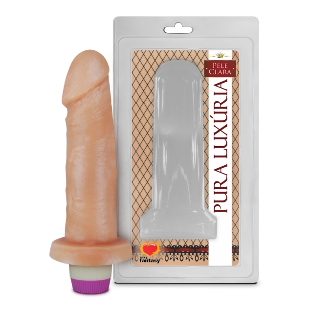 Vibrador Pênis de Borracha 14 x 3,7 cm 1321CB