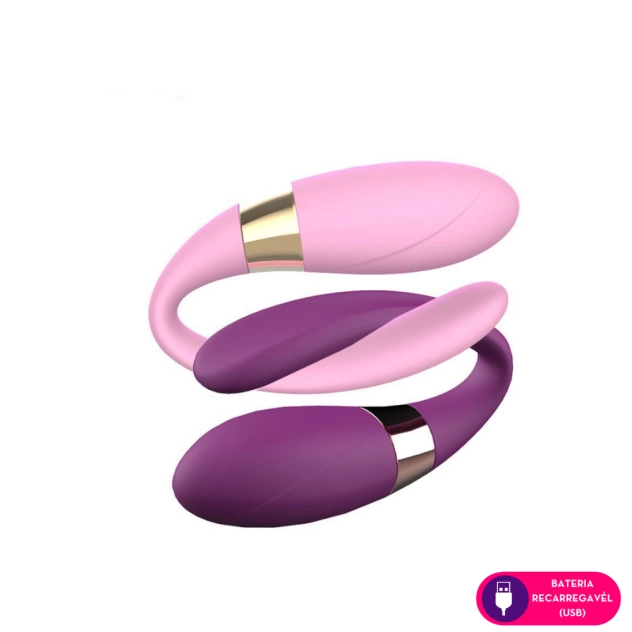 Vibrador para Casal com controle remoto