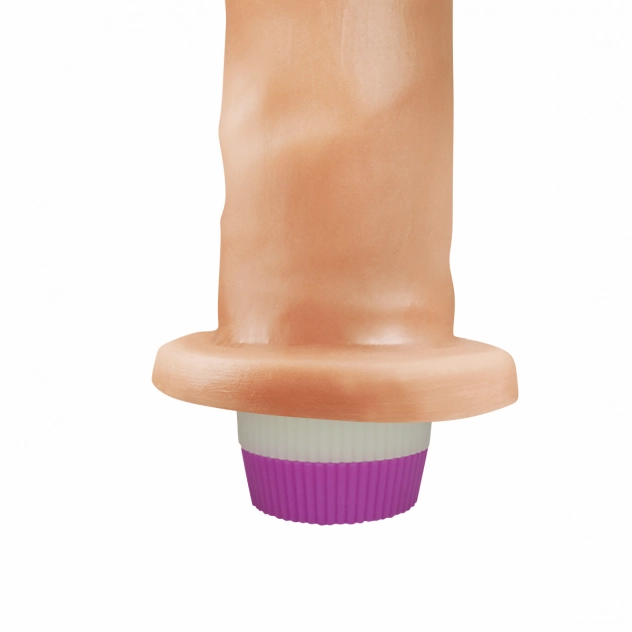 Vibrador Pênis de Borracha 17,4 x 4,1 cm 1621CB