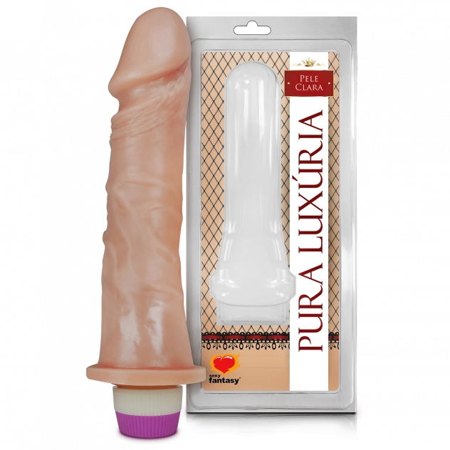 Vibrador Pênis de Borracha 18 x 4,4 cm 1725CB