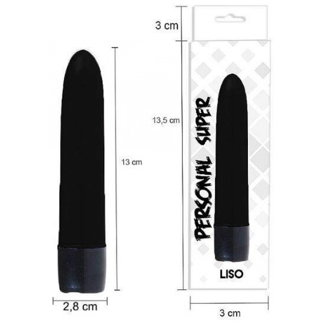 Vibrador Personal Super 13cm Liso