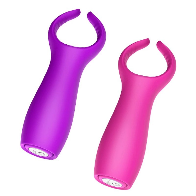 Vibrador Pinça Peniano e de Clitóris com 9 modos de Vibração Grant - S-hande