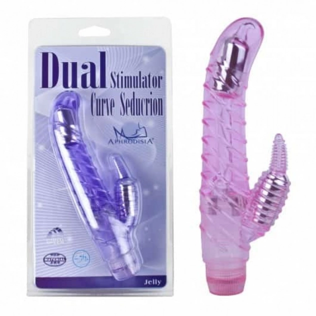 Vibrador Ponto G Dual Stimulator Curve Seduction