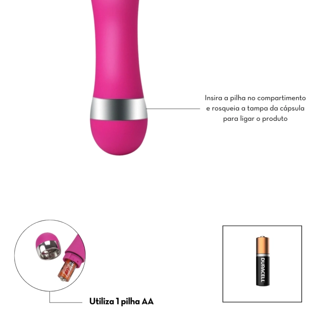 Vibrador Ponto G Multivelocidade