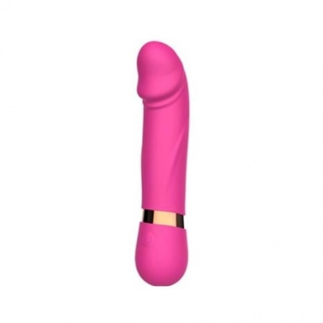 Vibrador Ponto G Recarregável em Formato de Glande