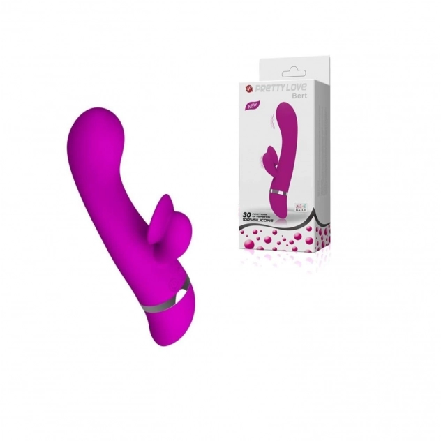 Vibrador Rabbit com Aquecimento Pretty Love Bert