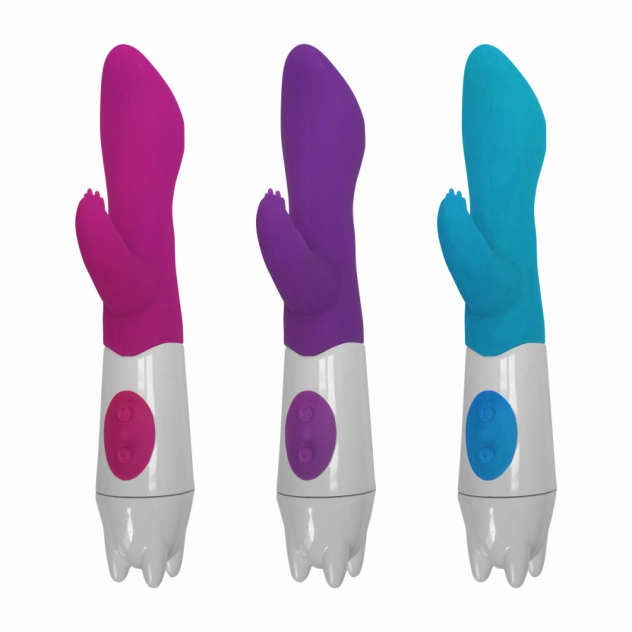 Vibrador Rabbit com Textura no Estimulador