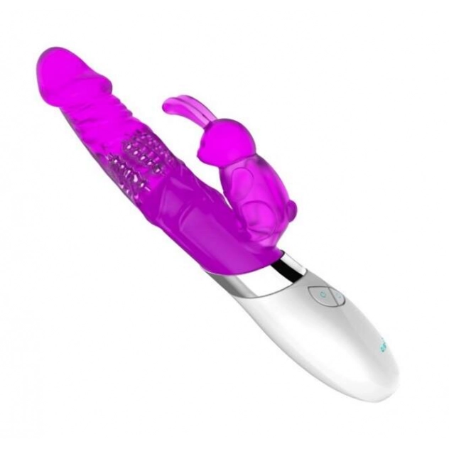 Vibrador Rotativo Recarregável Coelho