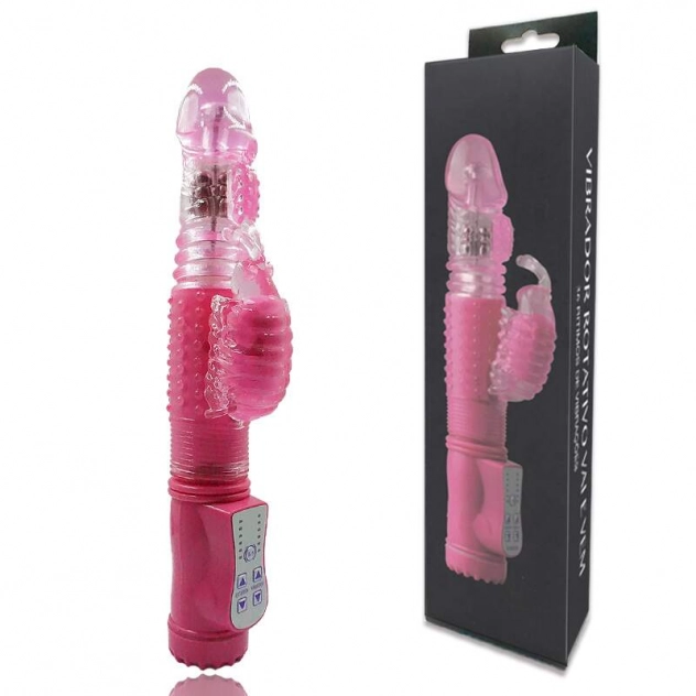 Vibrador Rotativo Vai e Vem com 36 Vibrações