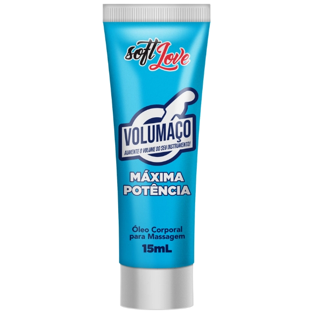 Volumaço Máxima Potência Gel Vasodilatador Excita Dilata Lubrifica Incha 18g Soft Love