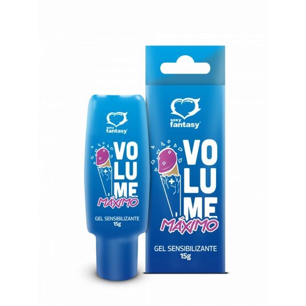 Volume Máximo Gel Sensibilizante Masculino 15 g Sexy Fantasy