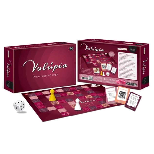 Volúpia Jogo com Cartas QR Code com Ação para o Casal - Diversão ao Cubo Volúpia Jogo com Cartas QR Code com Ação para o Casal - Diversão ao Cubo