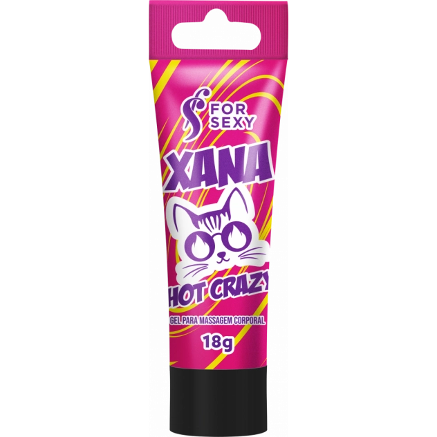 Xana Hot Crazy Gel Excitante Feminino Bisnaga 18g For Sexy