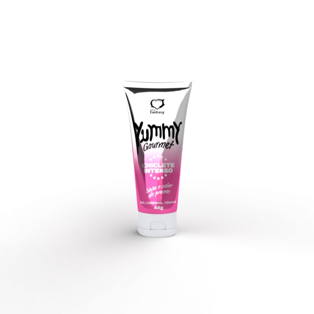 Yummy Gourmet Gel Com Aquecimento Irresistível sabor de Chiclete Intenso 45 g Sexy Fantasy