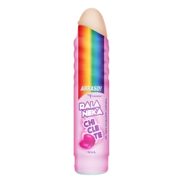 Arraso Rala Neka Chiclete Óleo para Massagem Com Aquecimento Embalagem Interativa 150 ml For Sexy