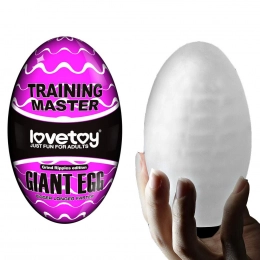 Big Egg Ovo Masturbador Gigante com Ondulações